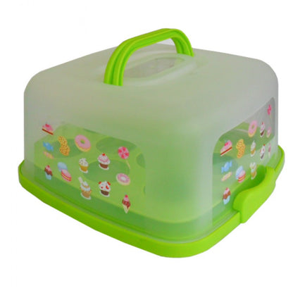 Square Cake Caddy Cupcake Caddy