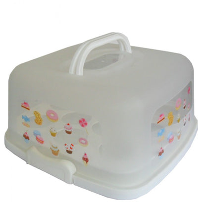 Square Cake Caddy Cupcake Caddy