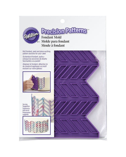 WILTON PRECISION PATTERNS FONDANT MOLD