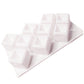 SILICONE 9 CAVITY RHOMBUS SQUARE PASTRY BAKING MOLD
