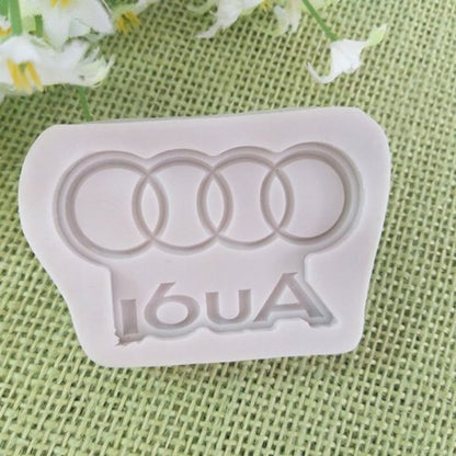 AUDI CAR LOGO SILICON MOLD