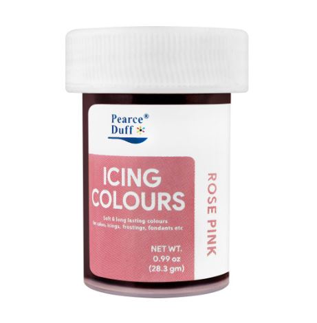 Rose Pink Icing Color Pearce Duff