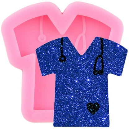 Stethoscope T Shirt Silicon Mold
