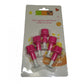 FONDANT PINK SMALL MULTI SHAPES PLUNGER CUTTER SET