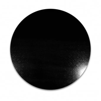 Wooden Black Round Cake Board
