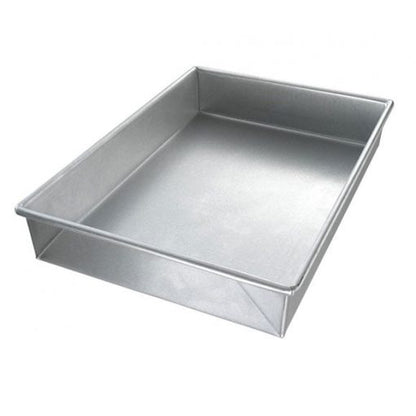 Rectangular Cake Pan Silver GI Material
