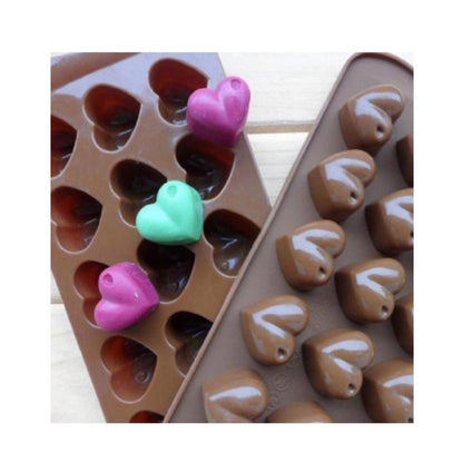 SILICON HEART CHOCOLATE MOLD