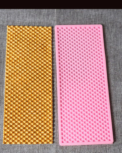 SILICON BEAUTIFUL LACE PATTERN FONDANT MOLD