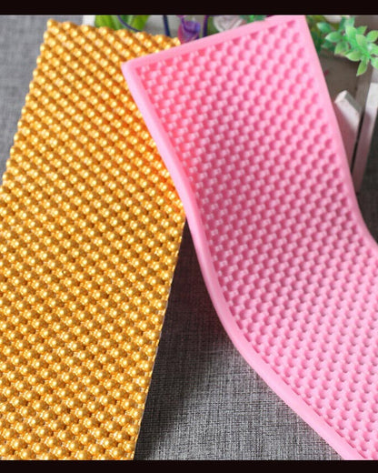 SILICON BEAUTIFUL LACE PATTERN FONDANT MOLD