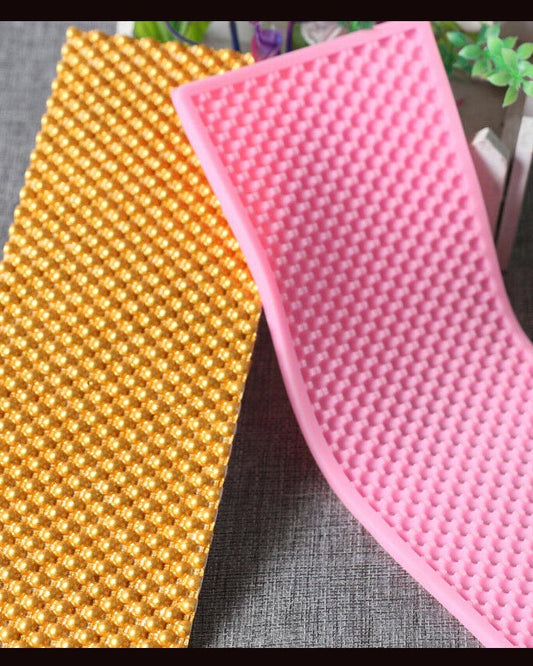 SILICON BEAUTIFUL LACE PATTERN FONDANT MOLD