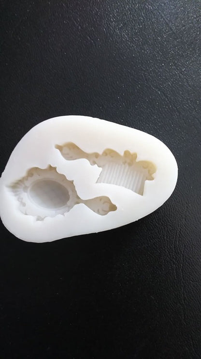SILICON BEAUTY MIRROR FONDANT MOLD