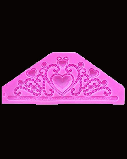 SILICON WEDDING CROWN TIARA FONDANT MOLD