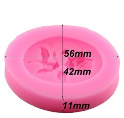 Rose Flower Silicon Fondant Mold