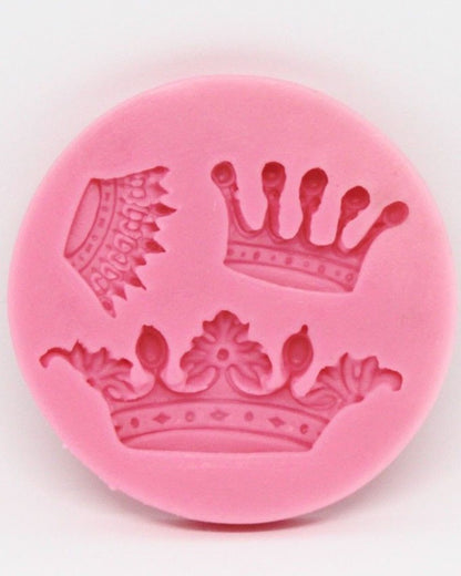 SILICON ROYAL TIARA CROWN FONDANT MOLD