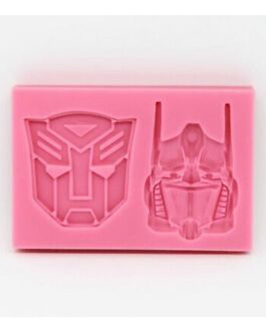 SILICON TRANSFORMERS FONDANT MOLD