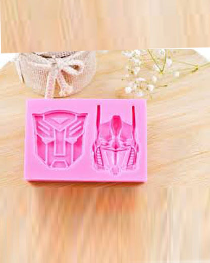 SILICON TRANSFORMERS FONDANT MOLD