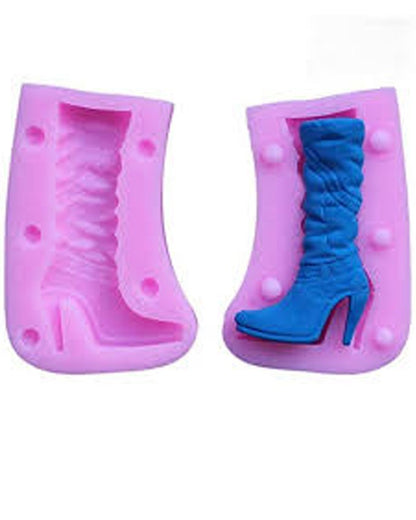 SILICON LARGE HEEL FONDANT MOLD
