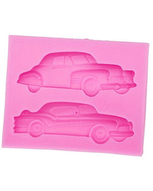 SILICON VINTAGE CAR FONDANT MOLD