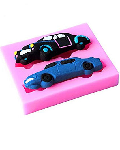 SILICON VINTAGE CAR FONDANT MOLD