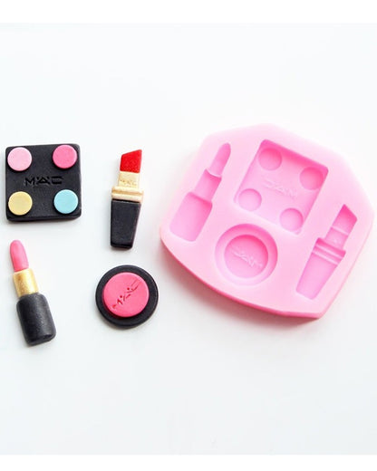 SILICON NEW MAKEUP THEME FONDANT MOLD