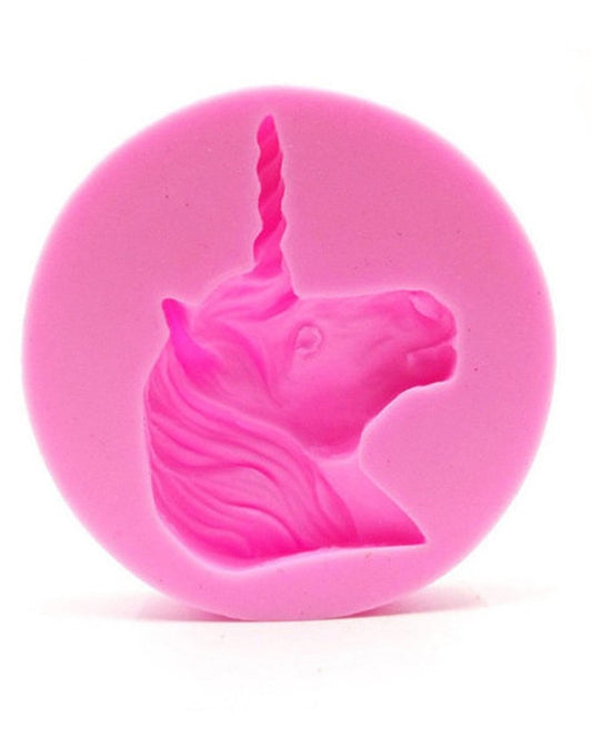SILICON UNICORN FACE FONDANT MOLD