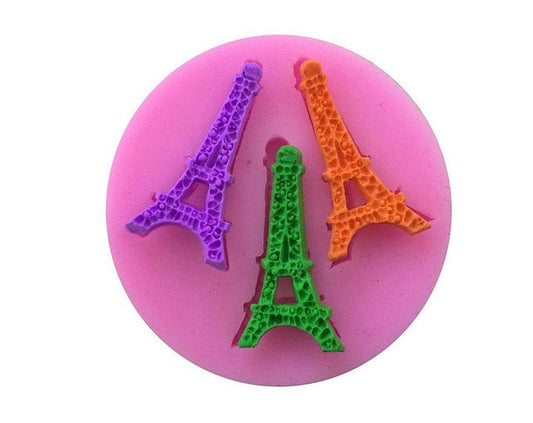 SILICON SMALL EIFFEL TOWER FONDANT MOLD