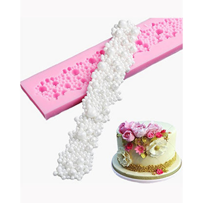 SILICON GALAXY BEAD FONDANT MOLD