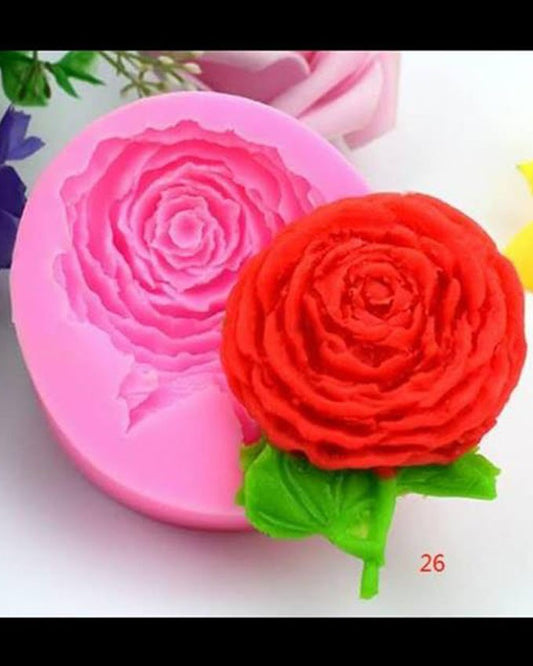 Silicon Proposal Rose Fondant Mold