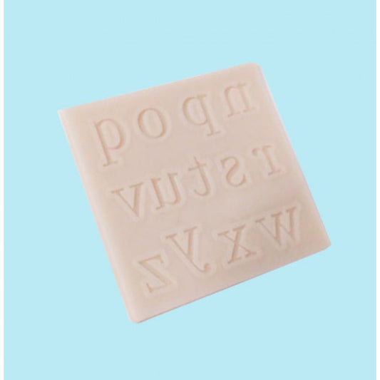 Silicon A to M & N to Z Letters Fondant Mold