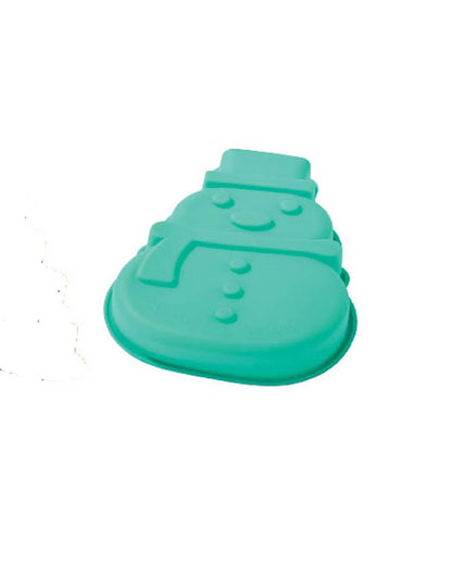 Ernesto Mini Snow Man Silicon Cake Mold 6.5″