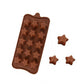 SILICON STAR CHOCOLATE MOLD