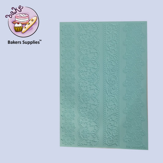 Large Cake Lace Silicon Mat