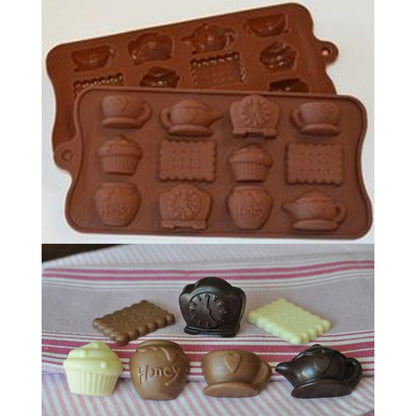 Multi Tea Theme Silicon Mold