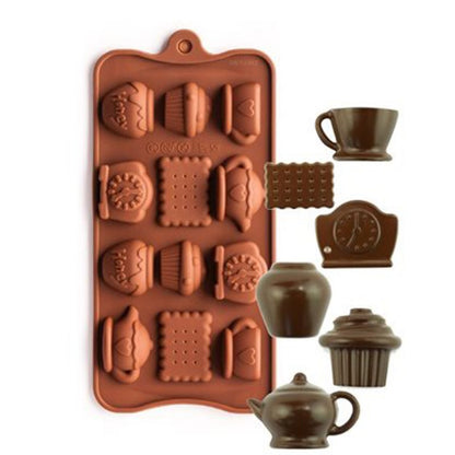 Multi Tea Theme Silicon Mold