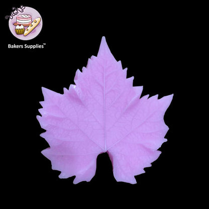 Silicon Maple Leaf Veiner Fondant Mold 2 Pieces