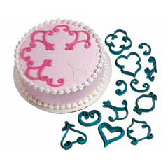 Decorator Favorites Pattern Press Set of 12 pcs