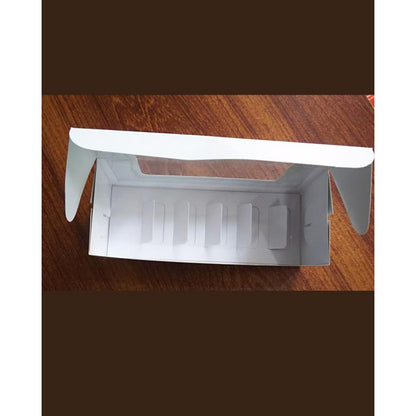 SIX SERVING MACARON BOX CARD MATERIAL